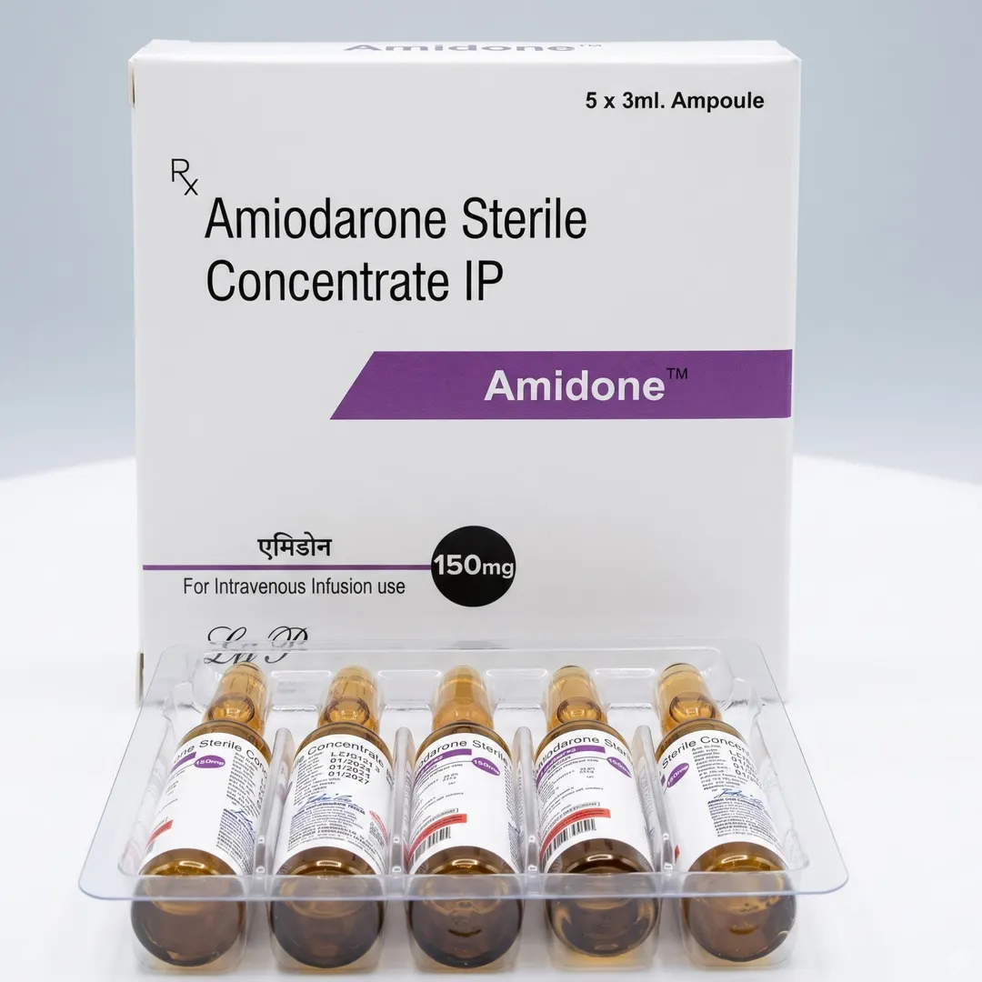 Amiodarone HCl Injection Export from India | Cordium Pharmaceuticals Pvt Ltd