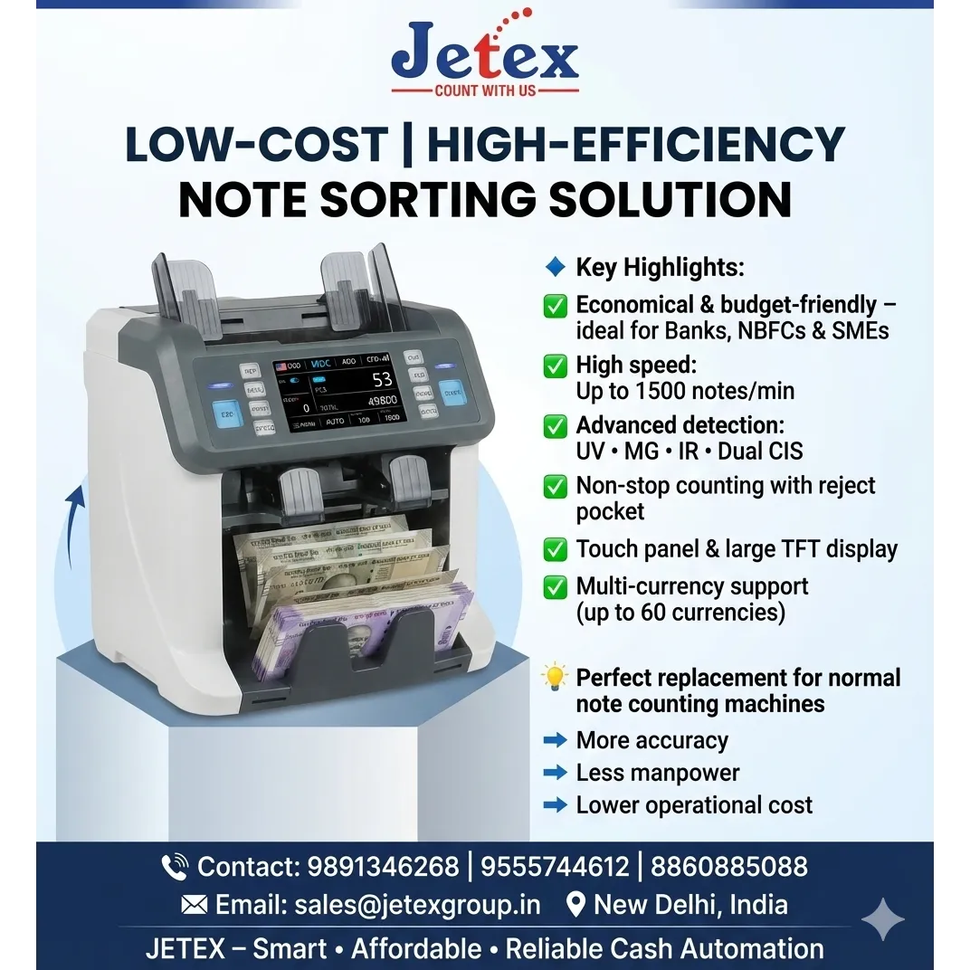 π° LOW-COST | HIGH-EFFICIENCY NOTE SORTING SOLUTION π°