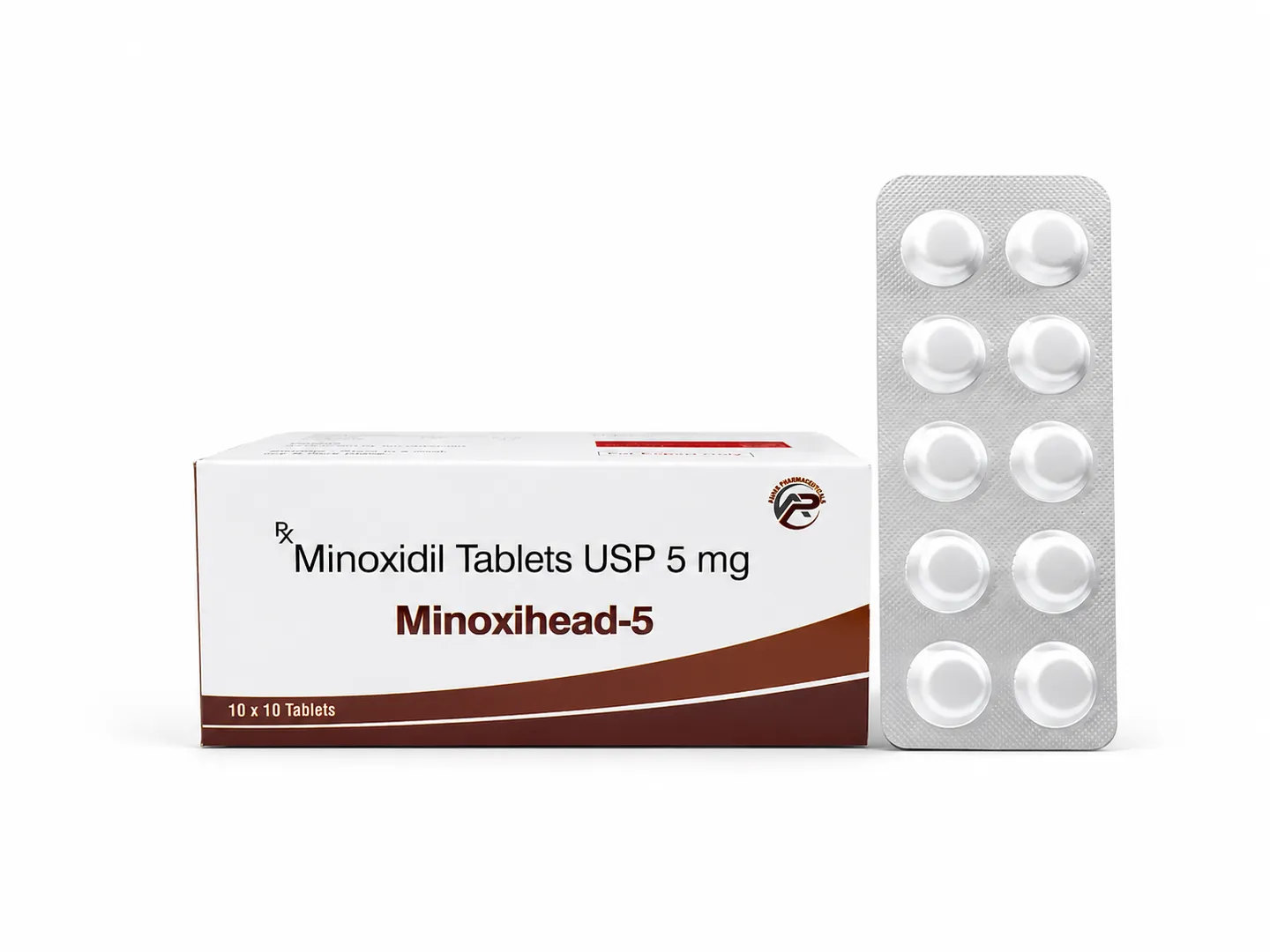 Minoxihead 5 mg Tablets – Advanced Therapeutic Solution for Hypertension & Hair Regrowth | Exporter image 1
