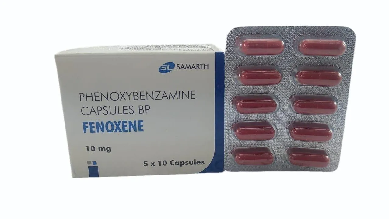 Phenoxybenzamine 10mg Capsules – Effective Treatment for Pheochromocytoma & Hypertension