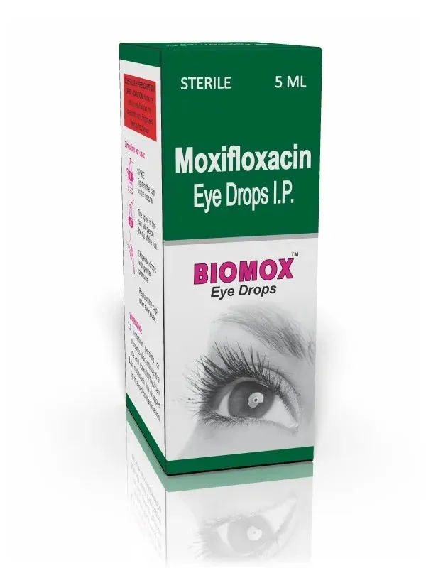 Biomox (Moxifloxacin 0.5% Eye) Drops image 1