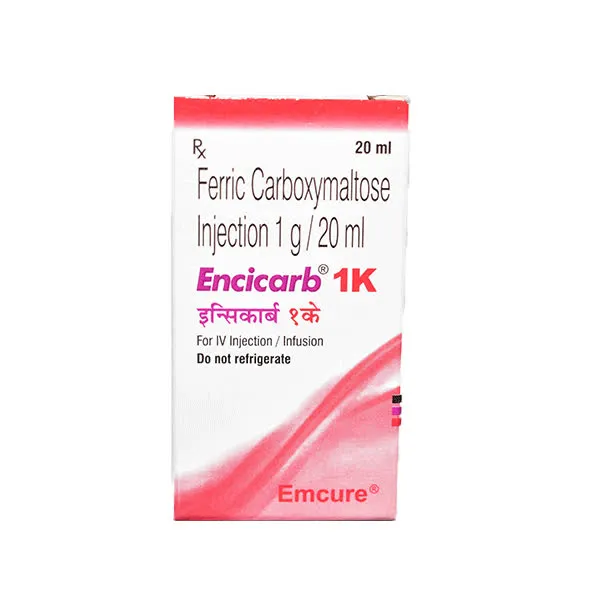Encicarb 1K (Ferric Carboxymaltose) Injection image 1