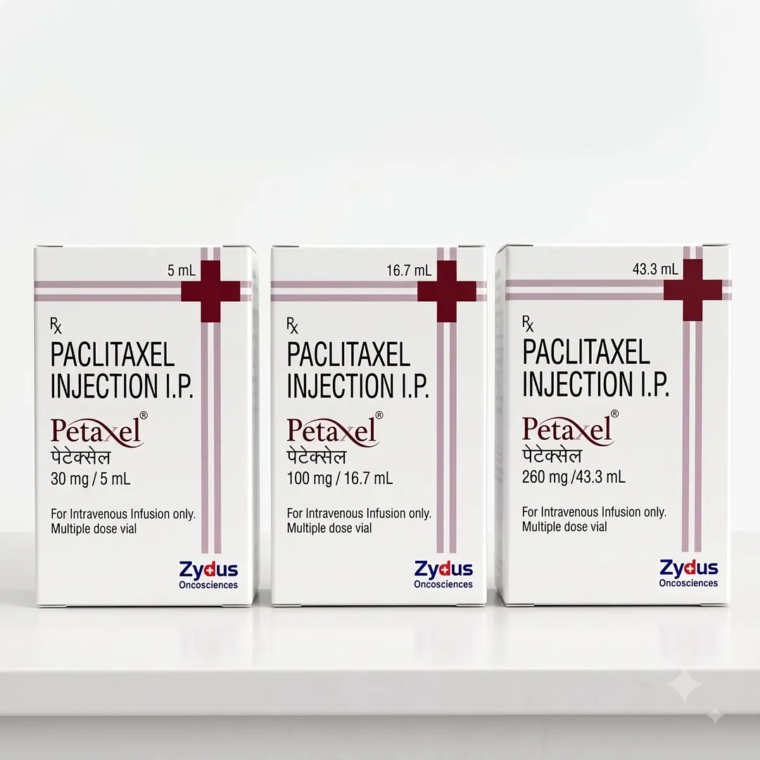 Paclitaxel Injections 30MG/100MG/260MG Supplier & Exporter to South Africa