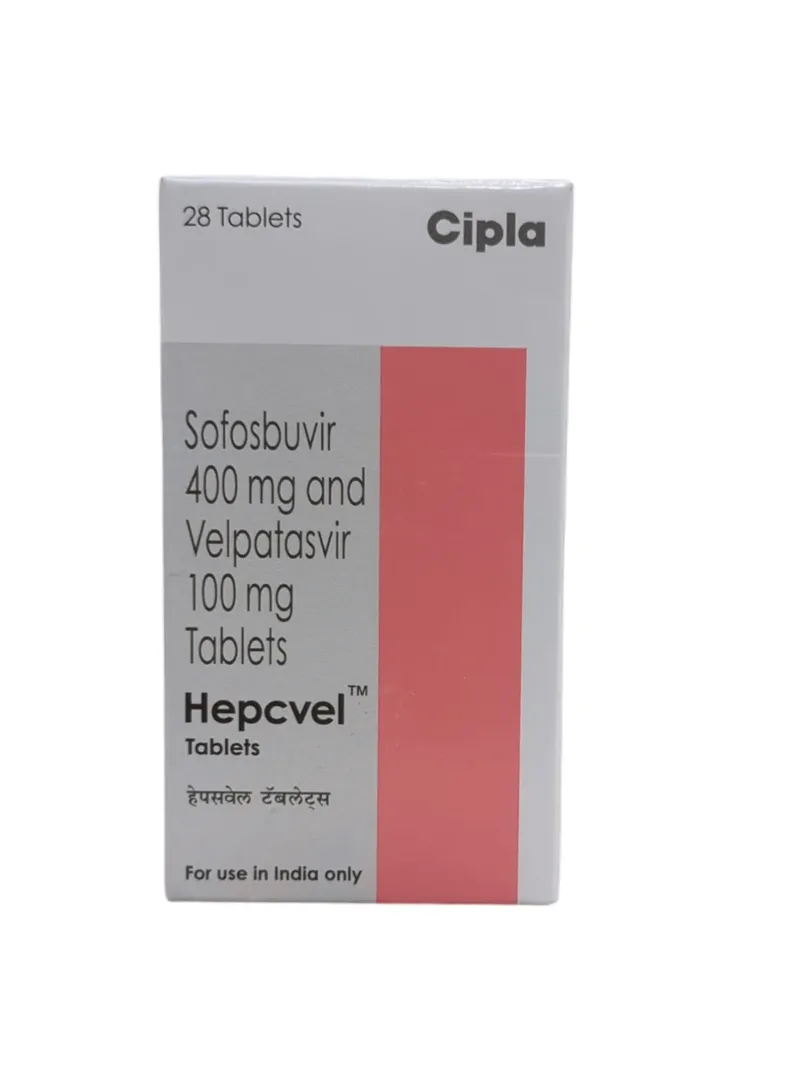 Hepcvel 400mg/100mg (Sofosbuvir + Velpatasvir ) Tablet image 1