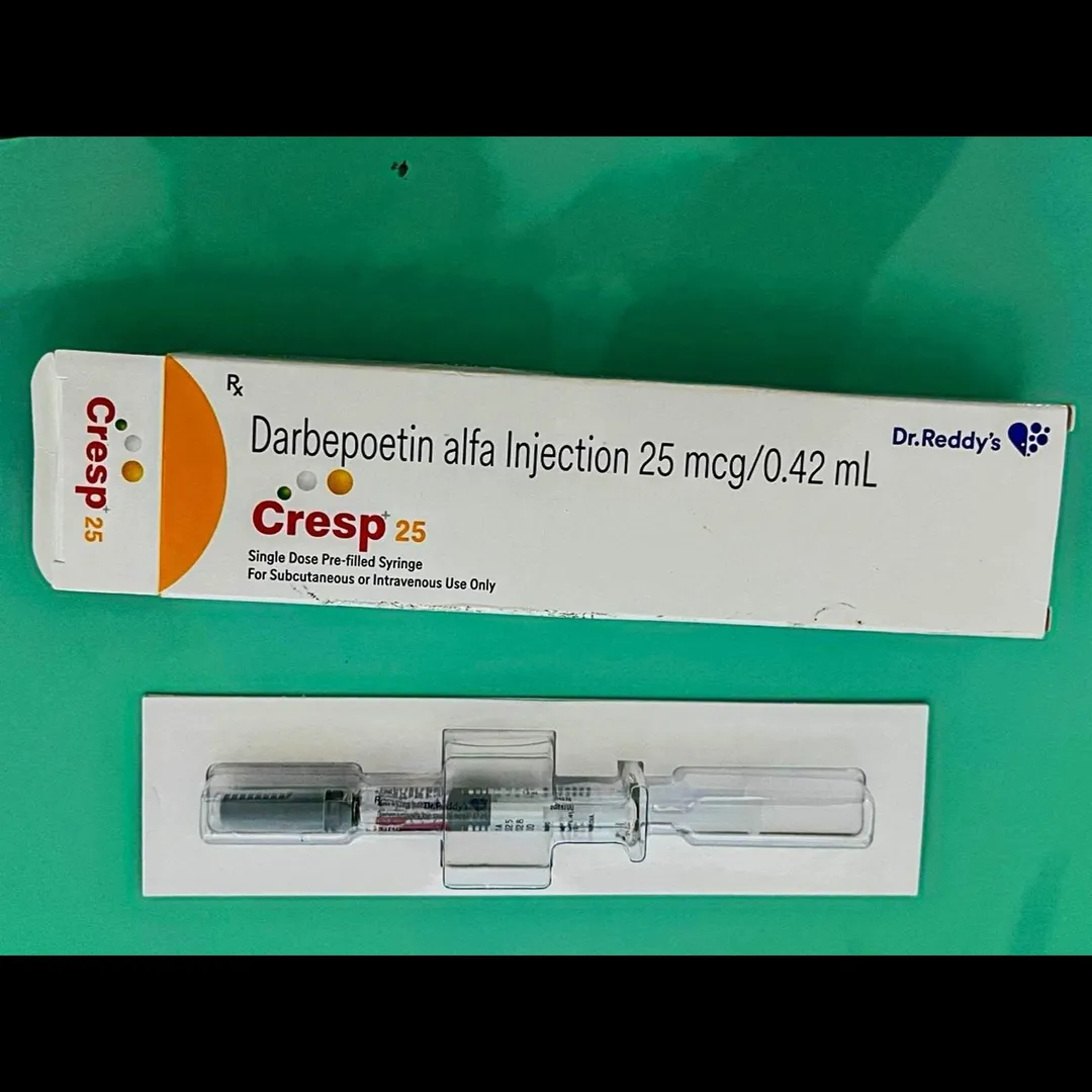Cresp Darbepoetin Alfa Injection 1 ml Vial Exporter from India | Fast Delivery Globally