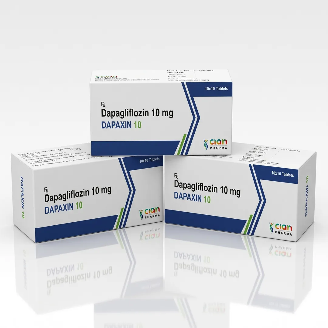 Dapagliflozin Tablets Exporter in India | Best Price Supply in UAE, UK, South Africa, Singapore