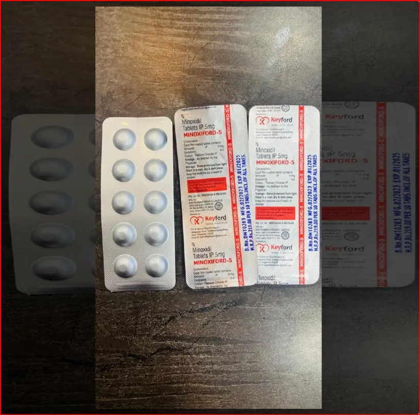 Minoxidil 5mg Tablet image 1