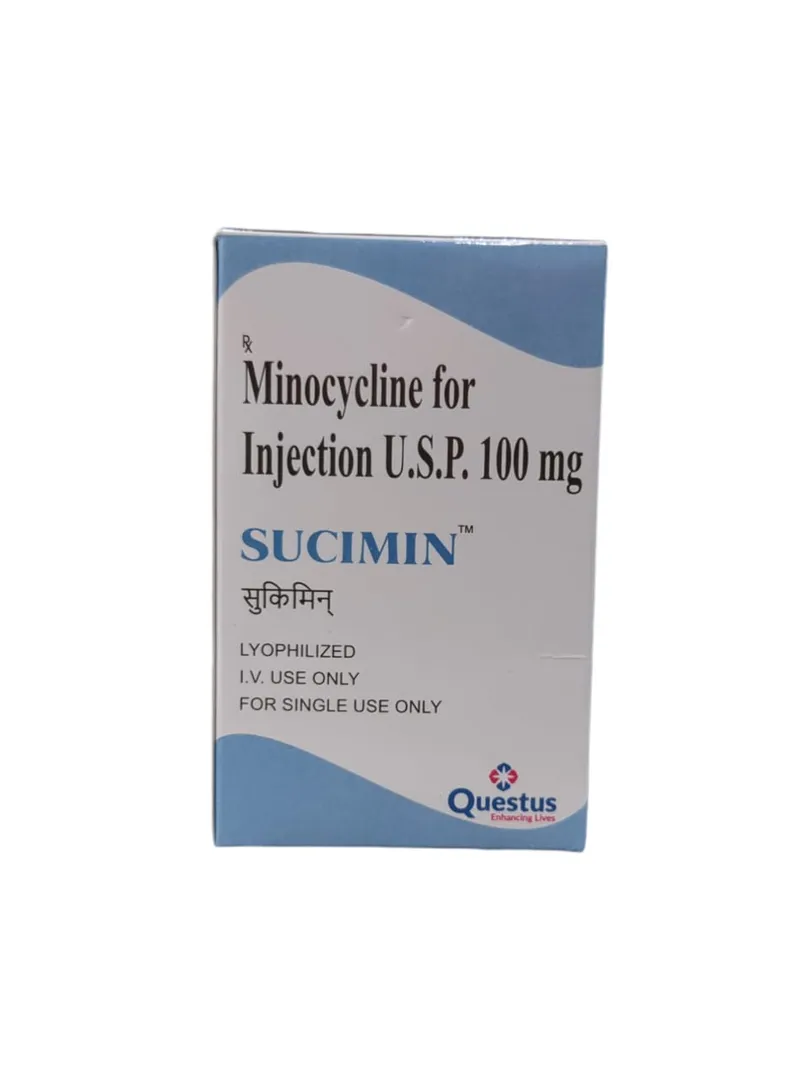 Sucimin 100mg (Minocycline) Injection image 1