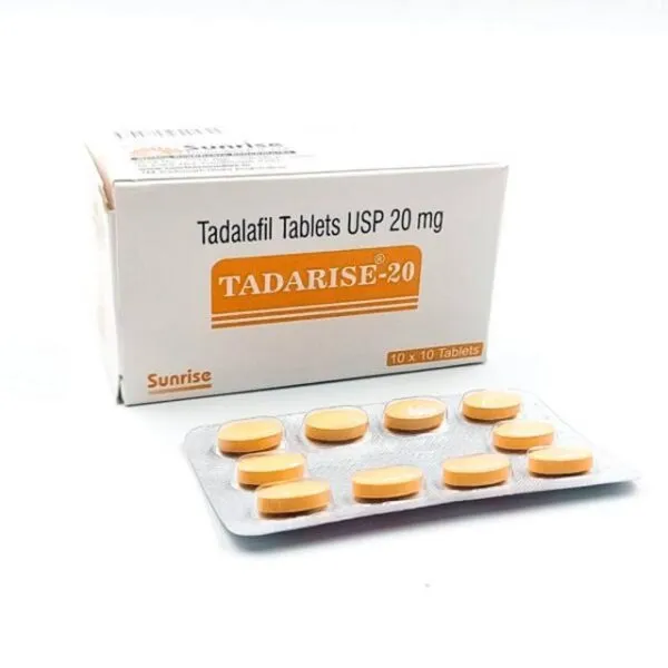 Buy Tadalafil 20 mg (Tadarise 20mg) Online – Fast Shipping to USA, UK, UAE & South Africa