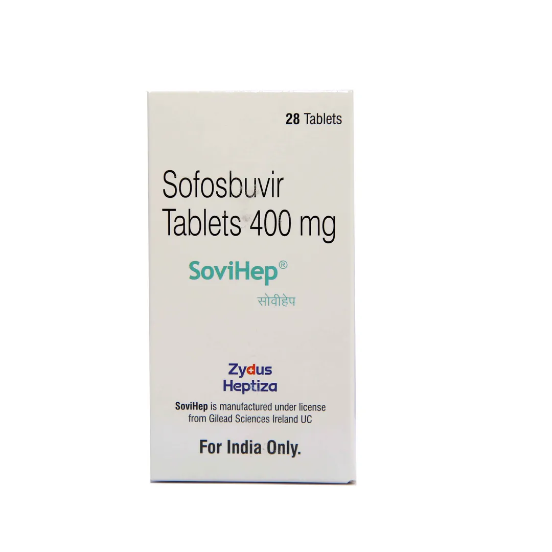 Sovihep 400mg (Sofosbuvir) Tablet image 1