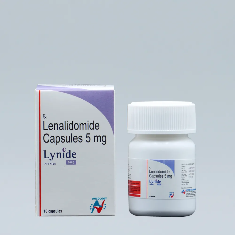 Lenalidomide 5mg Capsules Supplier in South Africa | Affordable Oncology Medicines from India