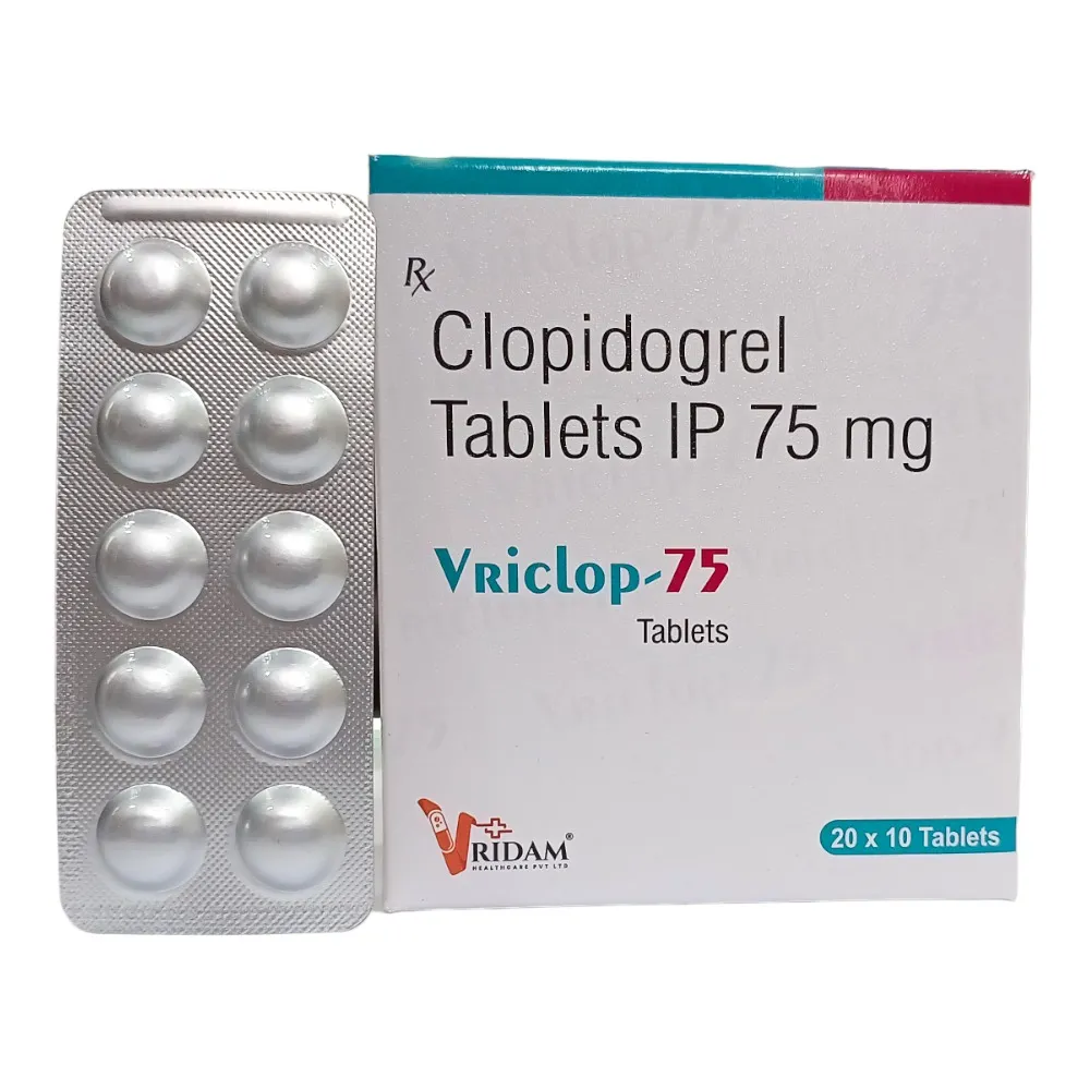 Clopidogrel 75mg Tablets – Reliable Antiplatelet Solution by Cordium Pharmaceuticals Pvt Ltd