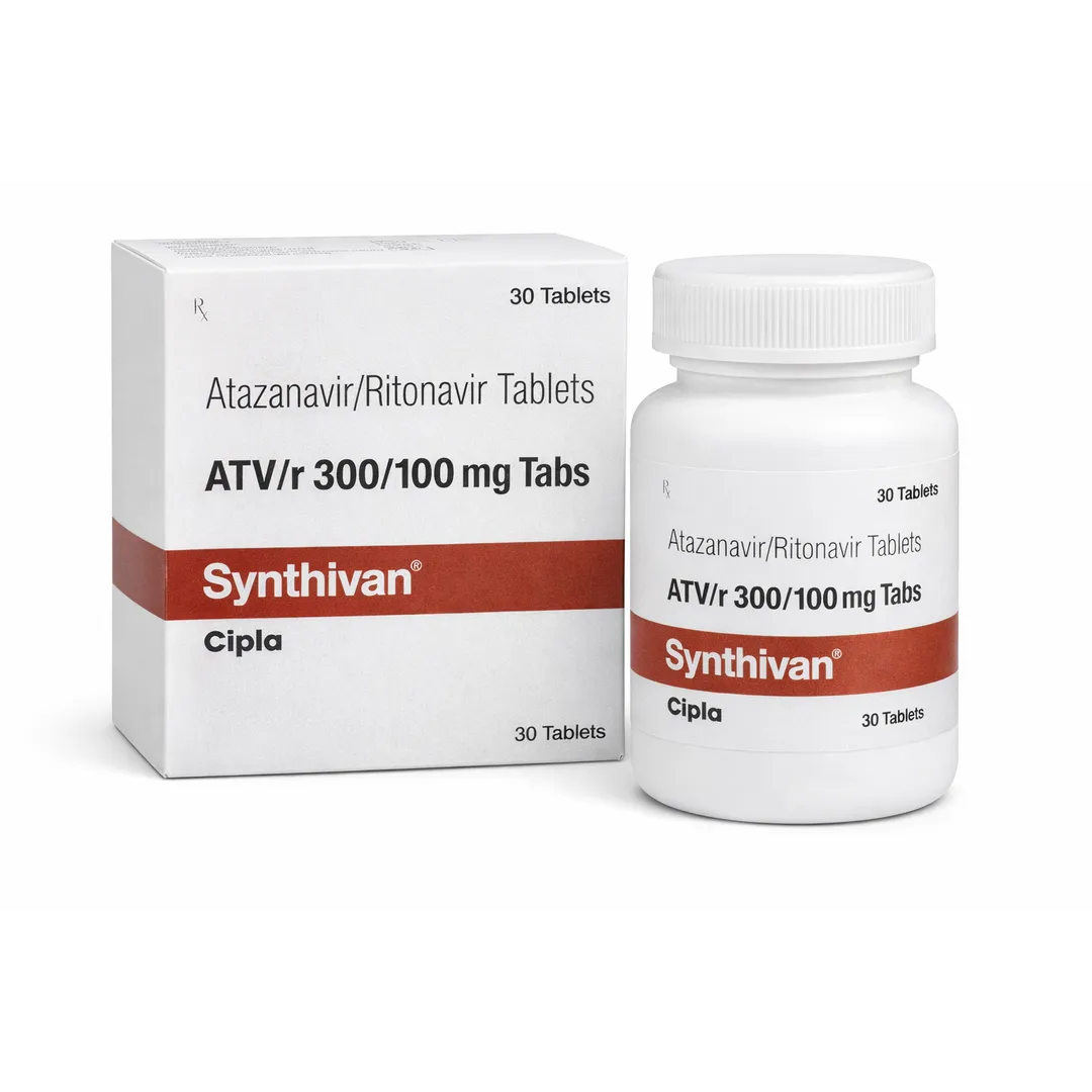 Atazanavir/Ritonavir (ATV/r) 300/100 mg Tablets β Exporter from India | Fast Delivery Globally