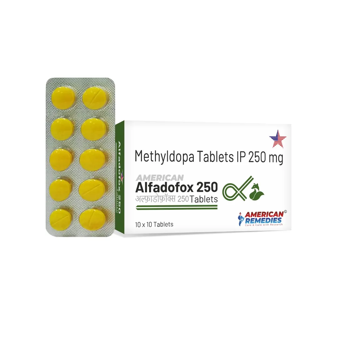 ALFADOFOX 250 (Methyldopa Tablets IP 250) image 1