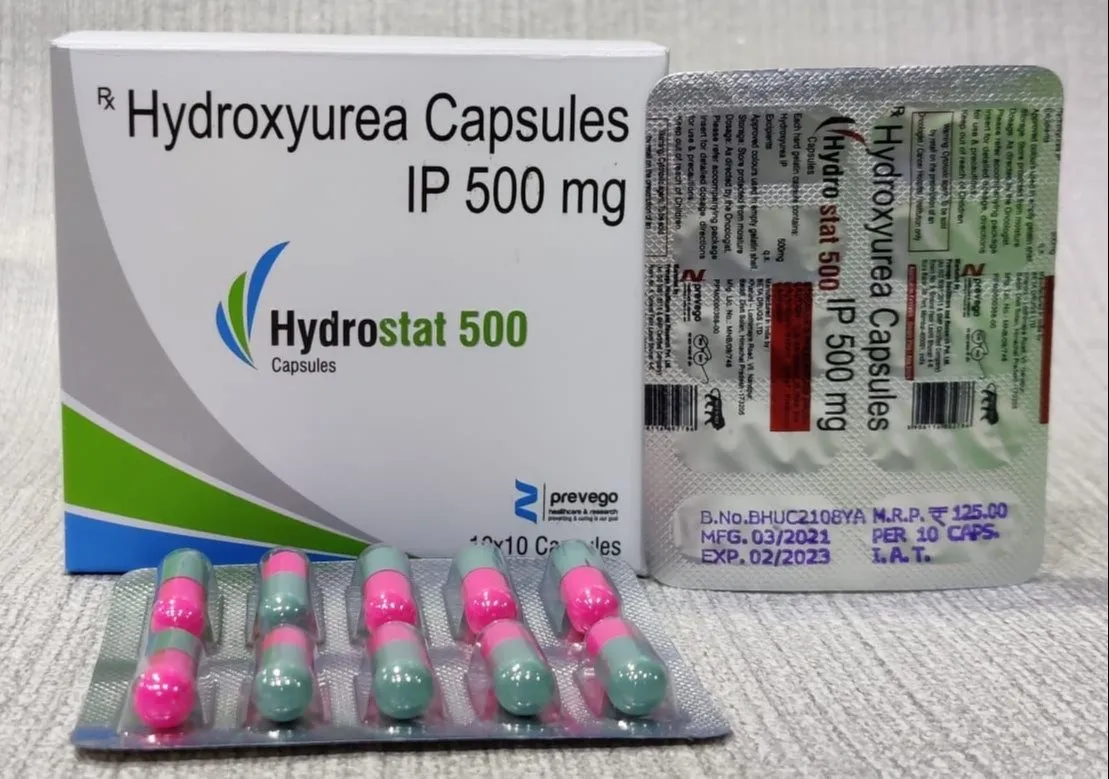 Hydroxyurea Capsules 500 mg Exporter & Supplier from India to South Africa