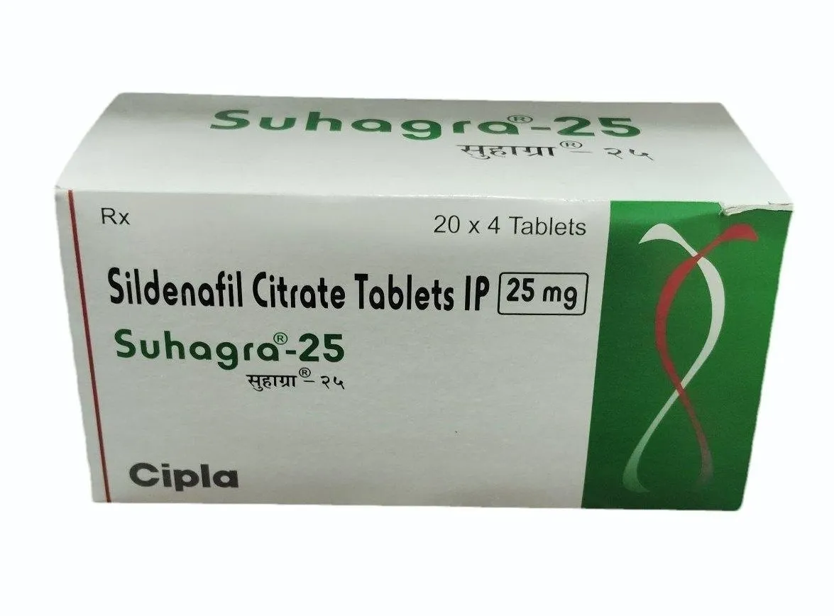 Sunhagra 25 mg Tablets Exporter from India | Sildenafil Citrate Supplier | Cordium Pharmaceuticals