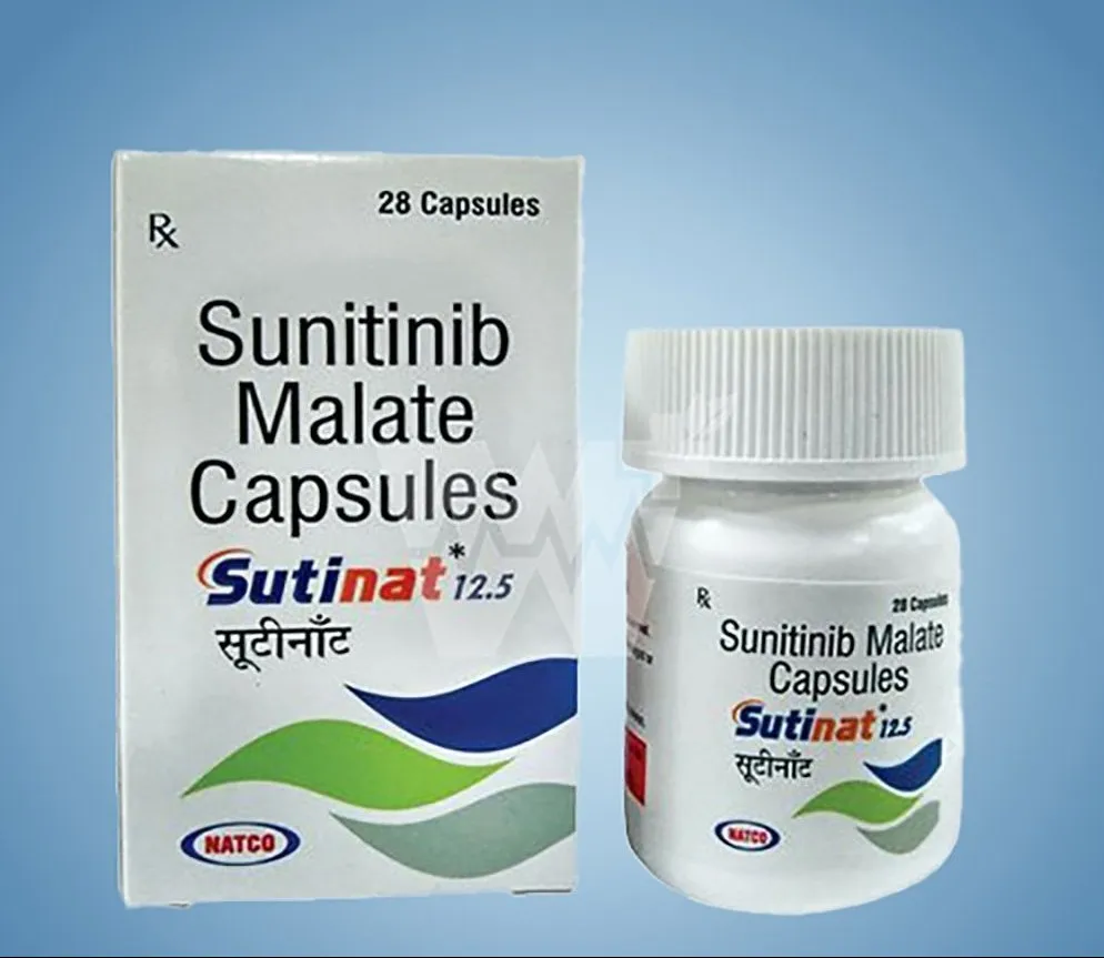Sunitinib Malate Capsules 12.5 mg Global Exporter | Cordium Pharmaceuticals Pvt Ltd