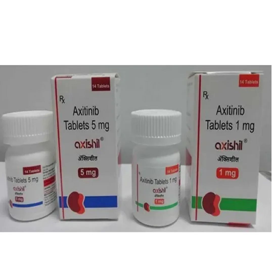 Axitinib 1mg / 5mg Tablets Exporter & Global Supplier from India Trusted Oncology Medicine Exporter