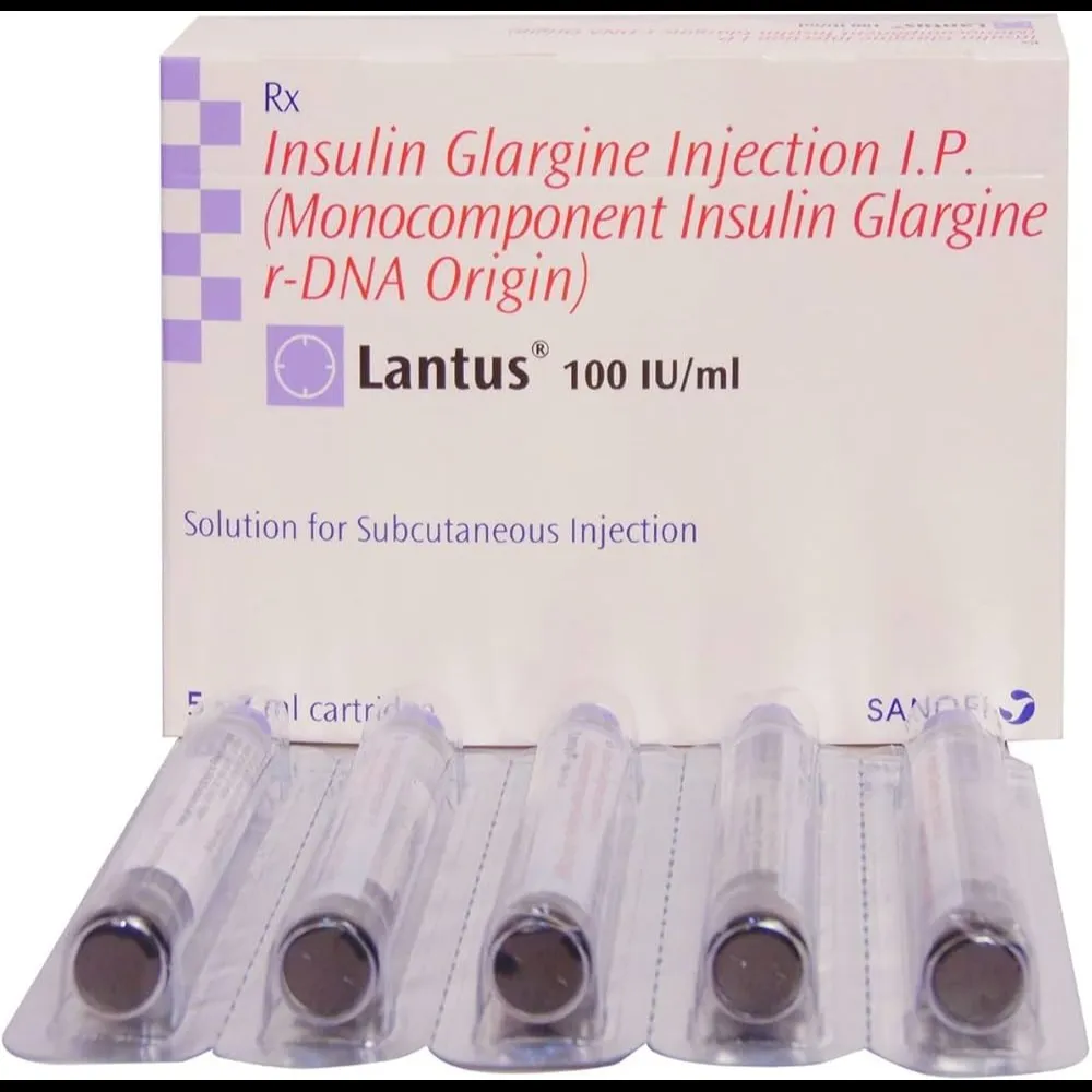 Insulin Glargine 100 IU/ml Injection Exporter from India | Trusted Long-Acting Diabetes