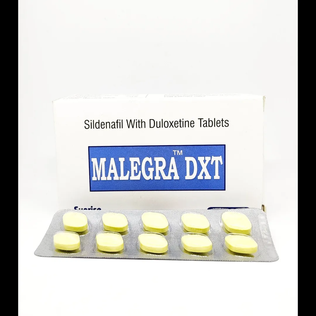 Malegra DXT Tablet Online Sildenafil + Duloxetine – Fast & Effective ED & PE Treatment |