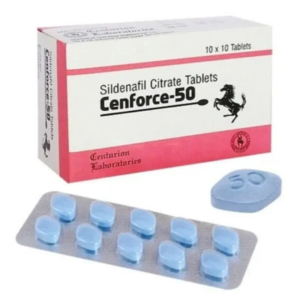 Cenforce 50 mg (Sildenafil): A Guide to Erectile Dysfunction Treatment image 1