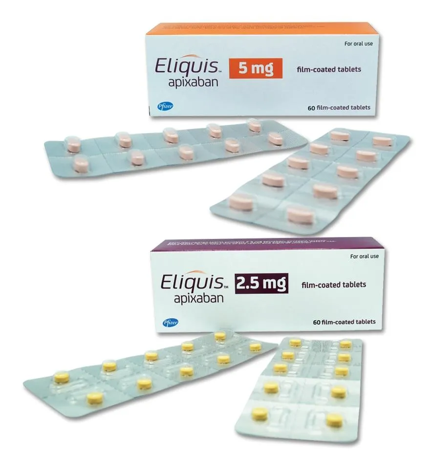 Apixaban 2.5/5mg tabs Washington (USA), London (UK), South Africa, and Dubai (UAE) image 1