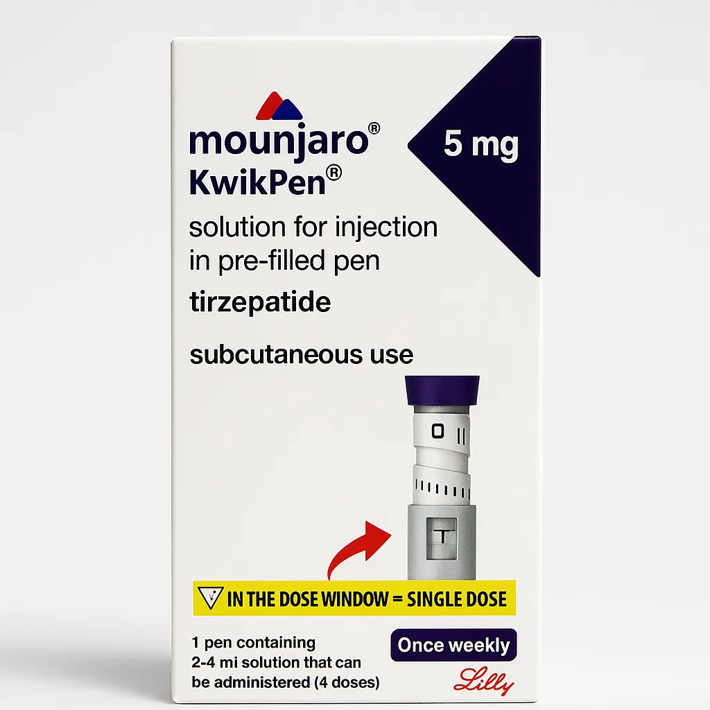 Mounjaro 5mg Injections in South Africa: Tirzepatide Supply from India