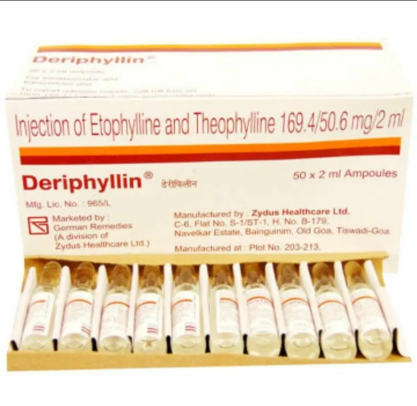 Deriphylline 1ml injection Washington (USA), London (UK), South Africa, and Dubai (UAE) image 1