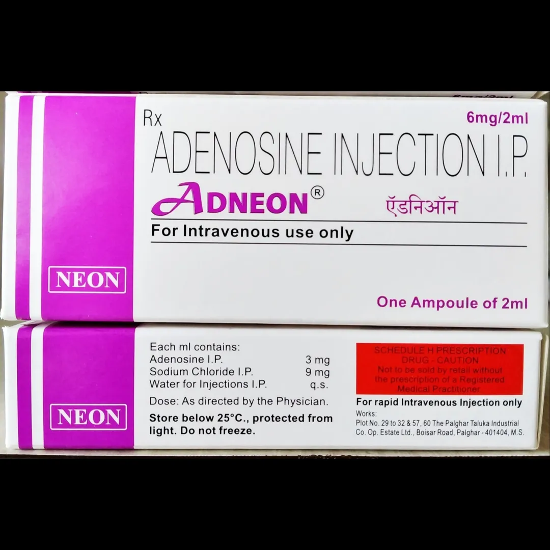 Adenosine Injection 3mg/1ml – Uses, Dosage, Price & Fast Global Export | Cordium Pharmaceuticals