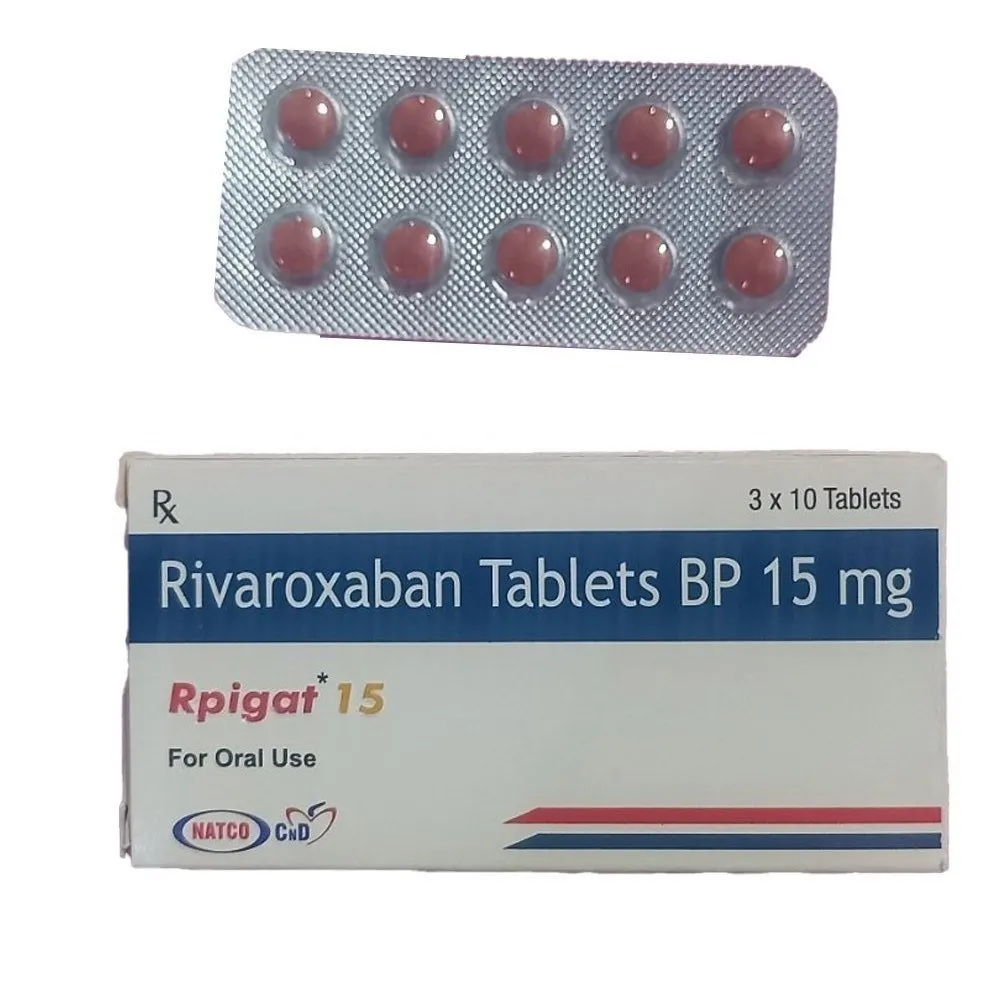 Rpigat 15mg (Rivaroxaban) Tablet image 1
