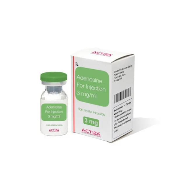 Adenosine Injection 3 mg / 1 mL – Emergency Cardiac Arrhythmia Treatment | Global Export by Cordium