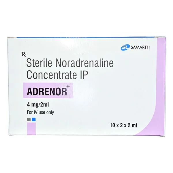 Adrenor 4mg Injection image 1