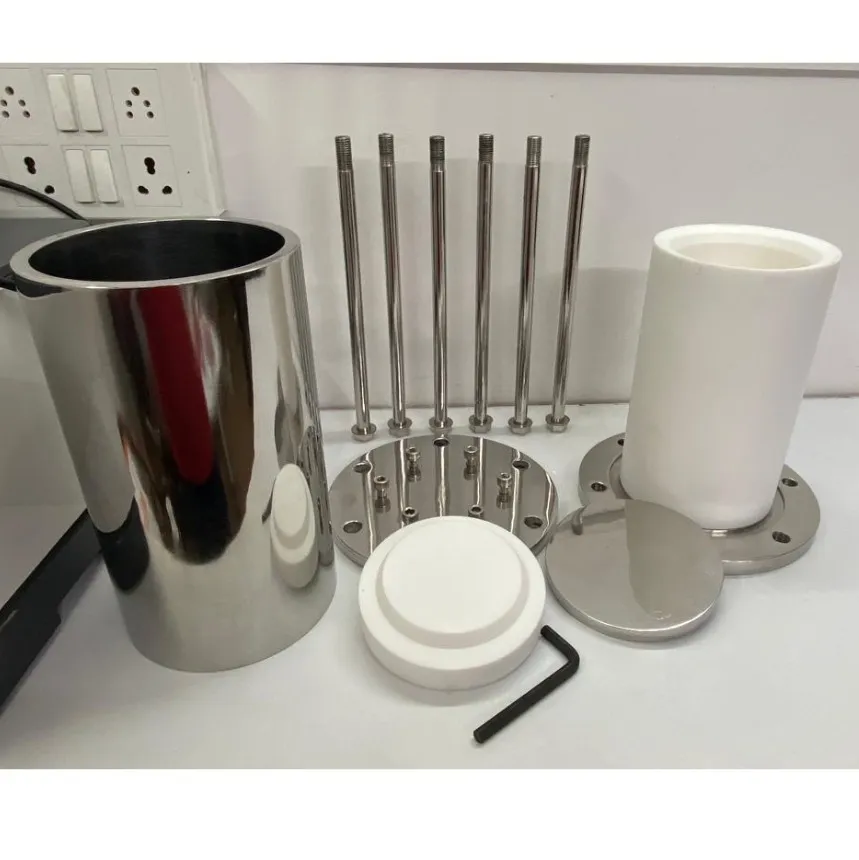 A hydrothermal autoclave with a capacity of 500 ml...