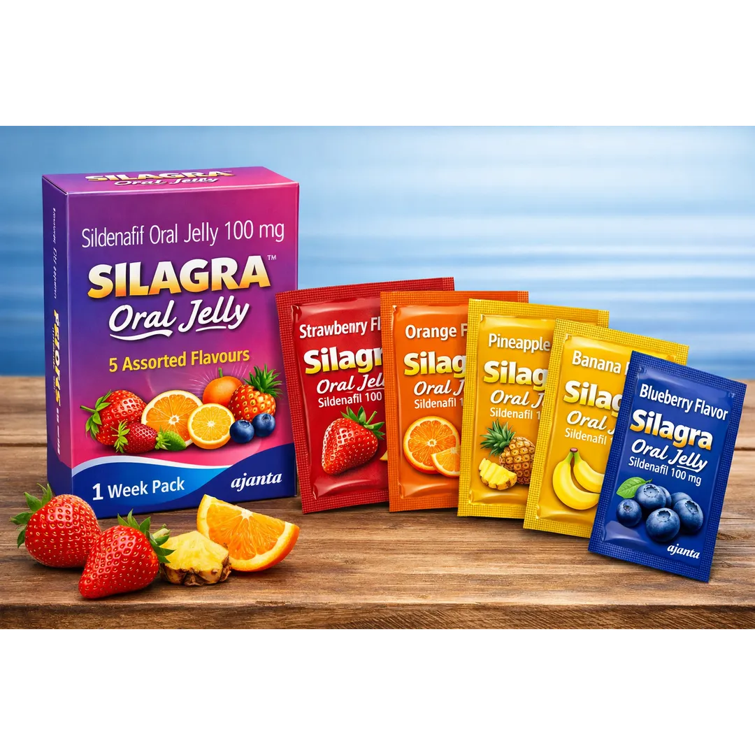 Sildenafil Oral Jelly (Silagra Oral Jelly) – Fast-Acting ED Treatment | Global Export from India