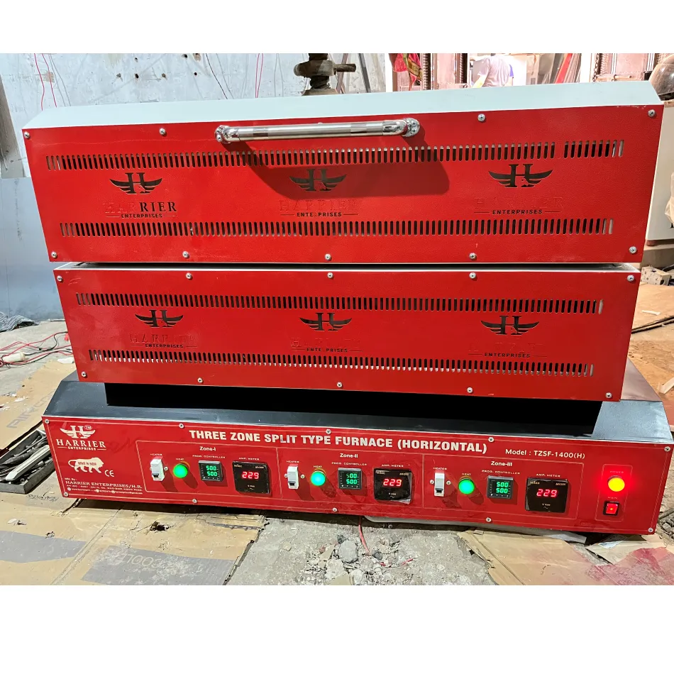 Three Zone Tube Furnace (Programmable):-
Make: HE ...