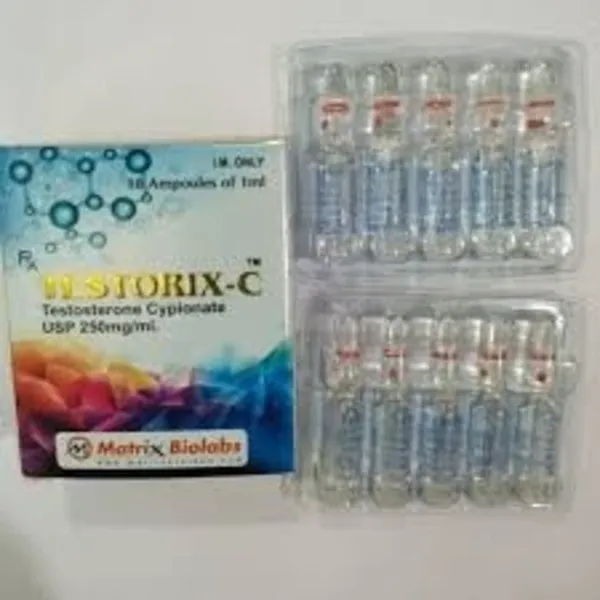 Testorix-C (Testosterone Cypionate 250 mg/ml) Injection β High-Quality Export from India by Cordium