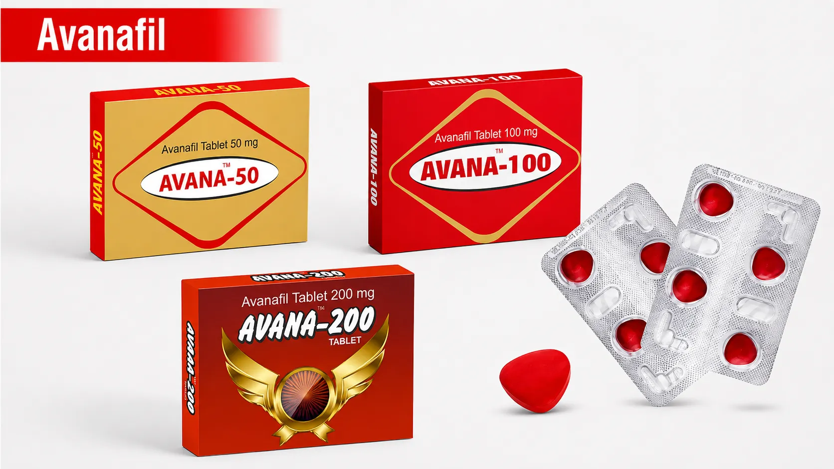 Avana Tablets in India: Product Description, Strengths & FAQs image 1