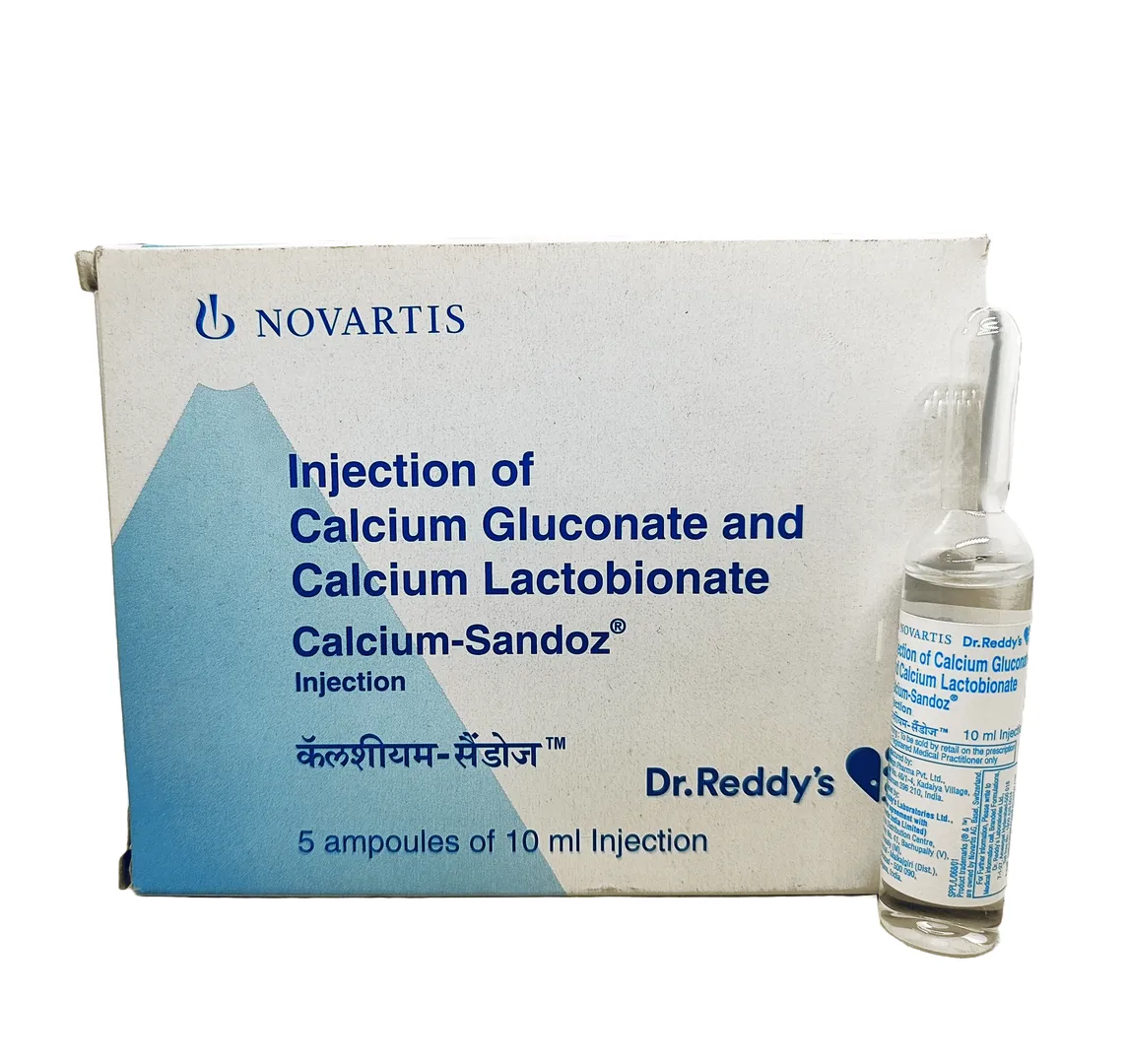 Calcium Sandoz Injection image 1