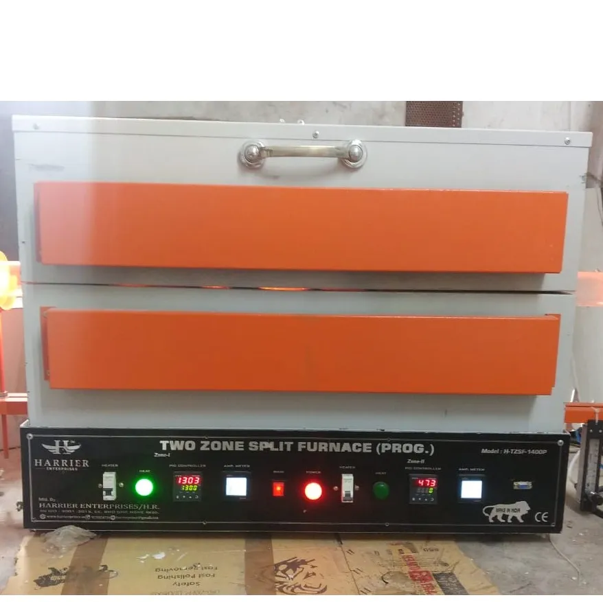 Two Zone Split Tube Furnace (Programmable):-
Make...
