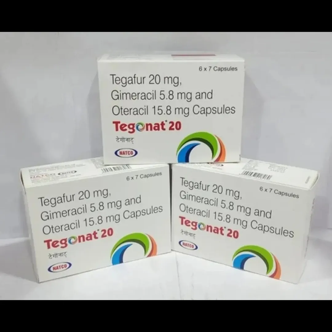 Tegafur Gimeracil Oteracil 20 Caps | Global Oncology Pharma Export from India