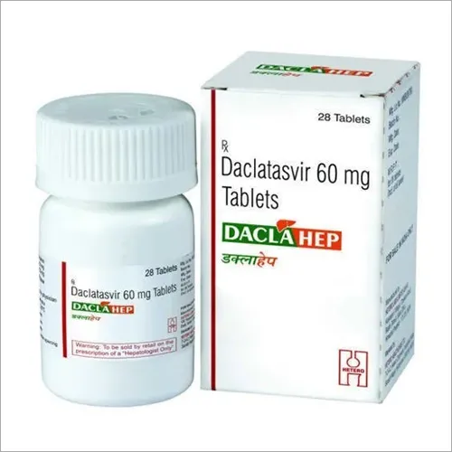 Daclahep 60 mg Tablets | Uses, Side Effects & Export Enquiries image 1