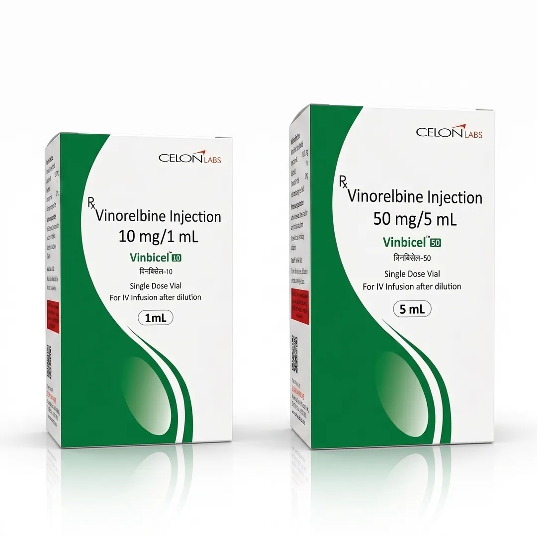 Vinbicel Injection 10 mg & 50 mg | Uses, Strengths & Supplier image 1