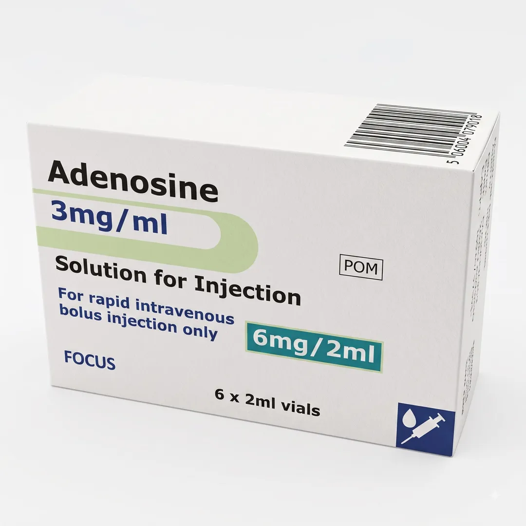 Adenosine 3mg/1ml inj Washington (USA), London (UK), South Africa, and Dubai (UAE) image 1