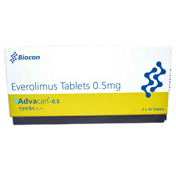 Advacan 0.50mg (Everolimus) Tablet image 1