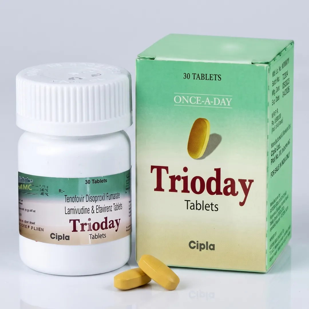 Trioday Tablets (Tenofovir + Lamivudine + Efavirenz) – Exporter in India