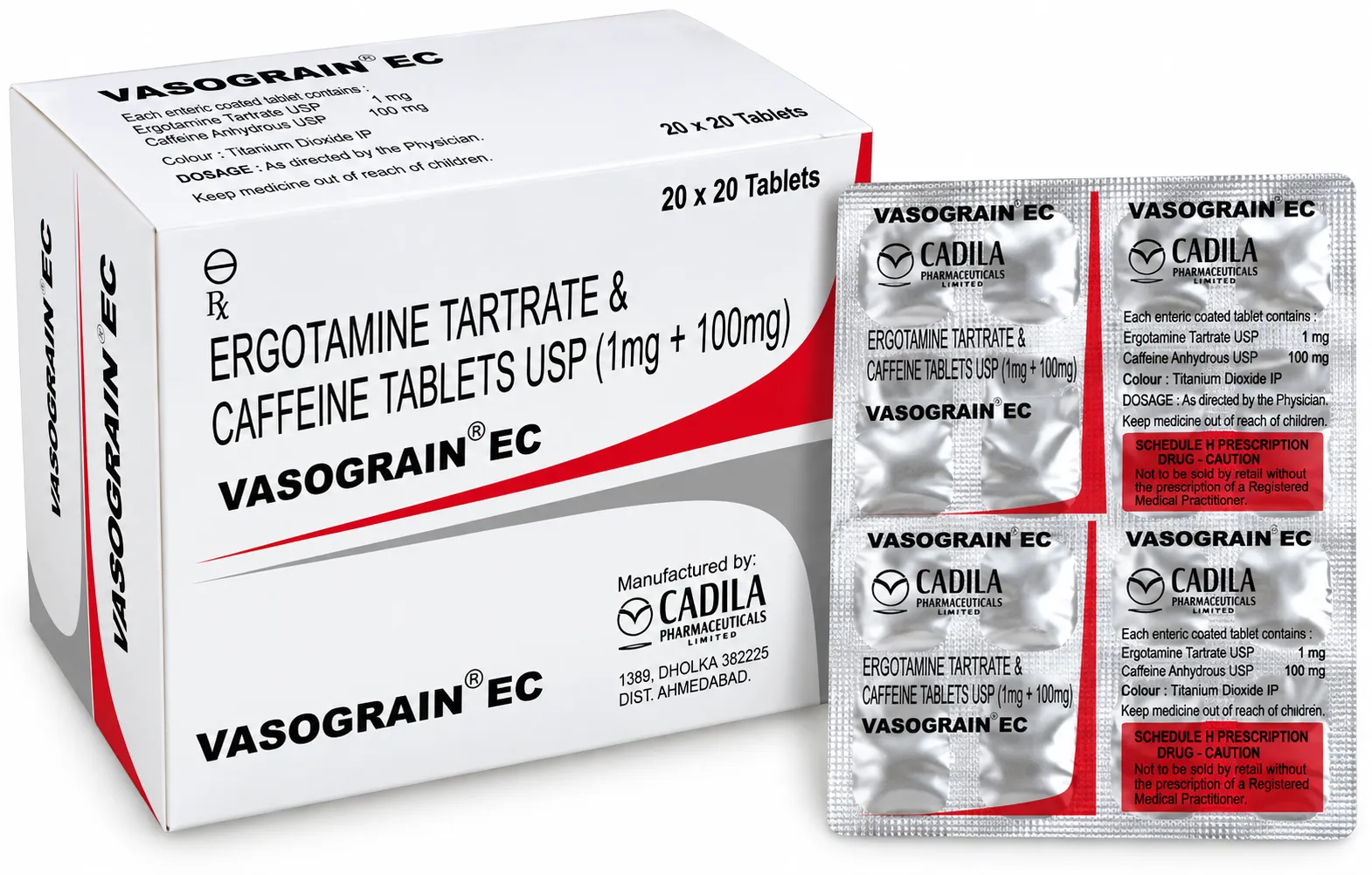 Vasograin EC Tablet | Australia Medicine Procurement image 1