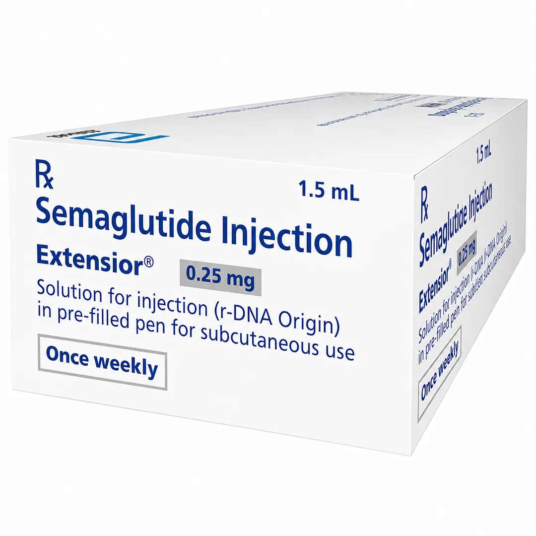 Extensior 0.25 mg Injection Combipack | Semaglutide Initiation Dose Exporter India — Ernest Impex image 1