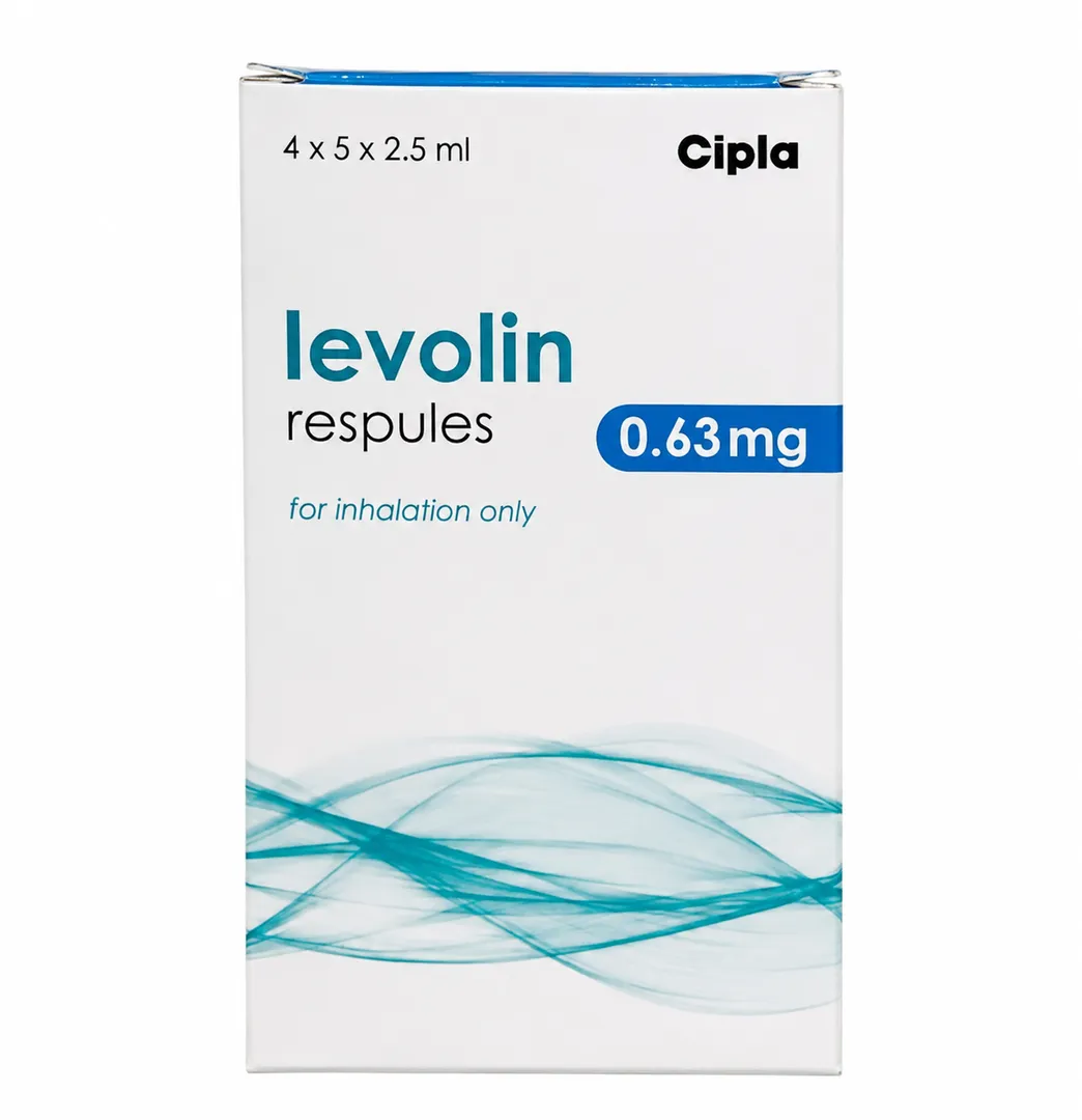 Levosalbutamol 0.5mg Respules Nebulizer – Fast Relief for Asthma & COPD | Global Export from India image 1