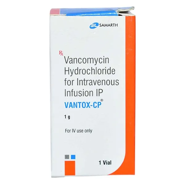 Vantox CP (Vancomycin) 1000mg Injection image 1
