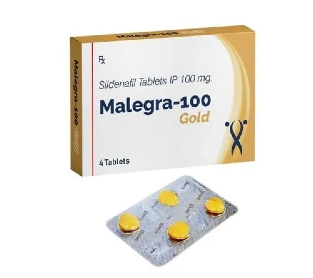 Malegra 100 Gold: Uses, Side Effects & Supplier image 1